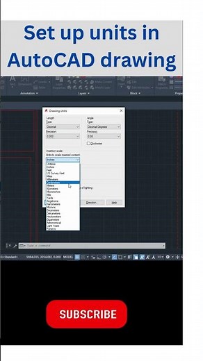 How to Set Up Units in AutoCAD | Quick Drafting Tip
