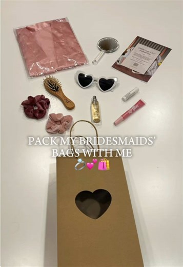 Pack my bridesmaids’ bags with me as I get everything ready for the #wedding. Putting these gifts together is one of my favorite #weddingideas because it makes your bridesmaids feel appreciated and excited for the wedding day. From cute essentials to personal touches, every item is chosen to make them feel special and supported throughout the #wedding. If you’re looking for thoughtful bridesmaids ideas to elevate your wedding prep, this video will give you inspiration for creating bags they’ll a
