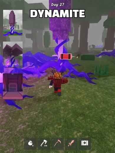 Dynamite test #roblox #99nightintheforest