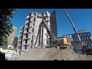 Abriss Bagger CAT 352 - wie immer