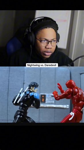 Musec Lives on Instagram: "Daredevil vs Nightwing pt.3"