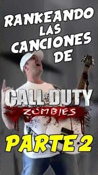 RANKING Canciones de Call of Duty Zombies Black Ops 1 #callofdutyzombies #easteregg #kevinsherwood