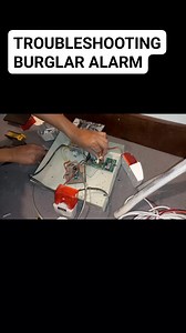 Door burglar alarm troubleshooting And testing #electrician #relay #panelboard #control #power #technician #Switch #wiring #outlet #electrical | Electricians Guide