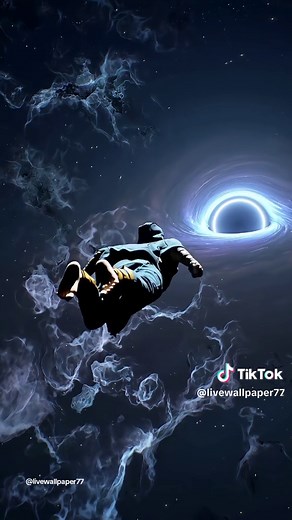 4K Live Wallpaper Black Hole - Stunning Space Art | Viral TikTok