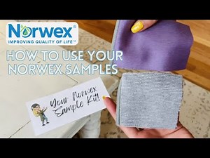 👉 Your Norwex Samples-How to use your Enviro and Window Cloth!