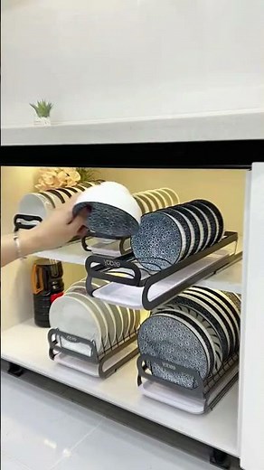 Pull Out Cabinet Organizer for Kitchen | Slide-Out Pantry Shelf | No-Drill Easy Install