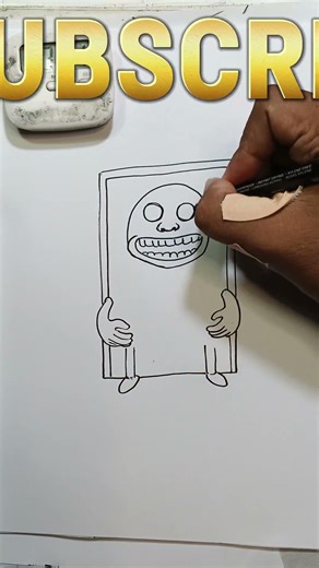 Gambar Anomali G G G G Sahur dalam 3 menit #brainrot #anomali #drawing