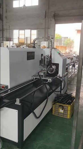 Installing a high-speed laser tube cutting machine