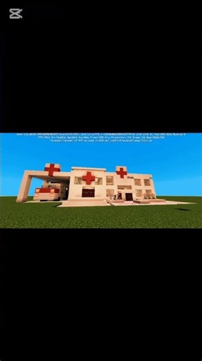 I Built a Hospital in Minecraft🏥