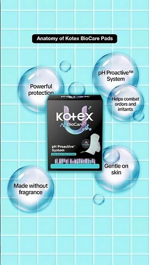 NEW Kotex BioCare