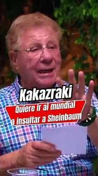 Alazraki is going to the World Cup to insult Sheinbaum #shorts