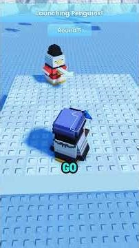 Rank 1 Pro vs Noobs in Penguin Knockout #roblox #penguinknockout