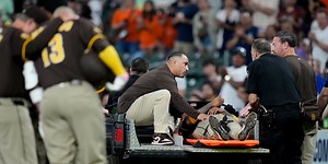 'Heart of a champion': Arraez in concussion protocol, placed on IL after collision