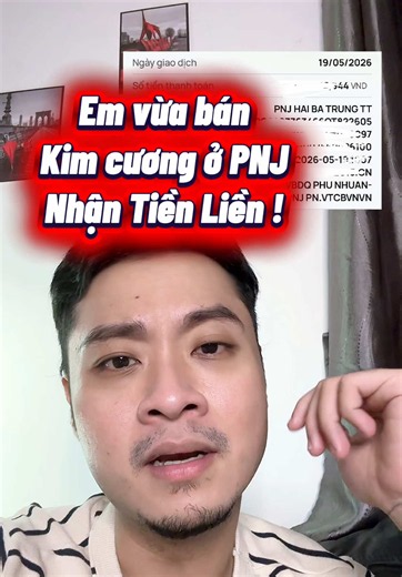 Cứ PNJ và Danh Hiển cho chắc nha mọi người, sợ quá ! #nguyenphuonghang #kimcuong