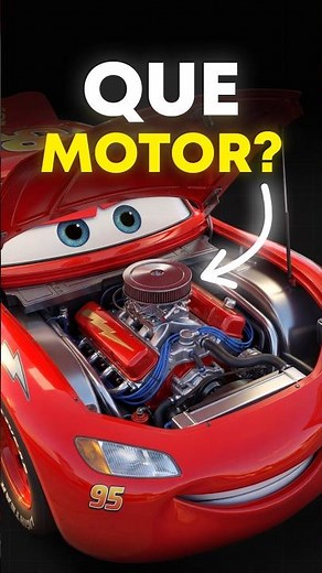 What is Lightning McQueen's ENGINE?