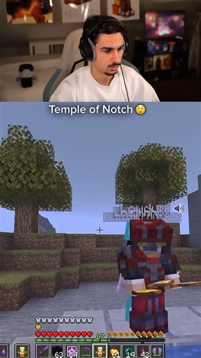 Farex on Instagram: "Temple of Notch 😮 #Minecraft #nostalgia #notch #build"