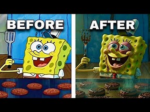 I Forced AI To Recreate Iconic SpongeBob Scenes In Realistic 3D
