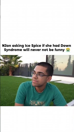 Ice spice cooked N3on after he asked if she had Down syndrome 😭