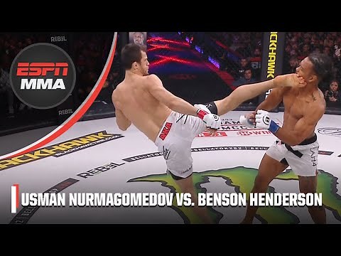 Bellator 292 Highlights: Usman Nurmagomedov submits Benson Henderson | ESPN MMA
