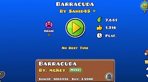 "Barracuda" Most accurate JSAB level in GD?! ID:99461054 #fyp #fypシ #g...