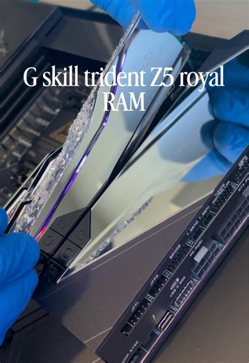 G skill trident z5 royal ram install step by step #ram #pc #pcbuild #computer #pcgaming