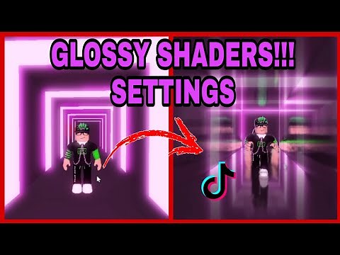 How to get SHADERS + make them GLOSSY in Roblox graphics like on tiktok😱 | | with Haikal bocil