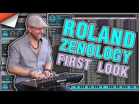 Roland Zenology Plugin Synthesizer Demo & Fun