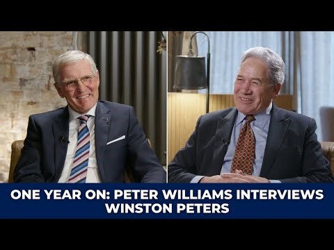 One Year On: Peter Williams Interviews Winston Peters