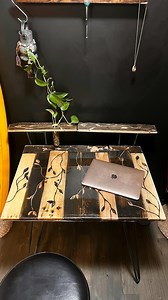 Reclaimed Wood Desk / Repurposed Pallet Materials / Rustic & Natural Design - Etsy UK