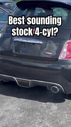 Fiat 500 Abarth - Is this the best sounding stock 4 cylinder? Let me know what you think! #turbo #turbocharged #exhaust #exhaustsound #fiat #car #carshorts #carlover #carlovers #fiat500 #fiat500abarth #abarthlove #abarth #abarth500 #4cylinder #abarthexhaust #carexhaust #cars #turbocharger #turboshort #turbosound #italia #italiancars #italianstallion #carsound #backfires #loud