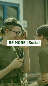 Socialising is an important part of a young person's development. The Army Cadets encourages taking and communications through a variety of teamworking opportunities at detachments and camps 🗣️ Are you ready to start your journey? Visit our website for more information! #ArmyCadetsUK #BeMore | Army Cadets UK
