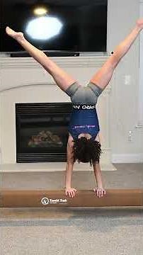 Watch Before You Try a Beam Cartwheel 😬 #shortsvideo
