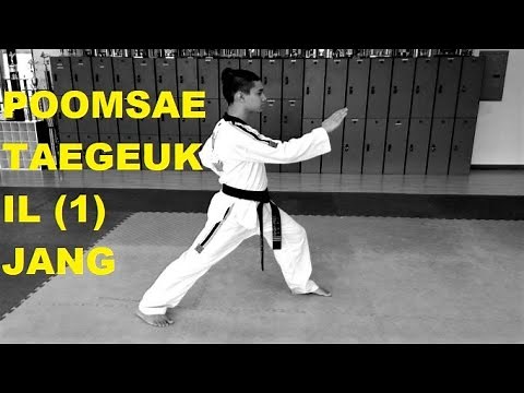 Taekwondo Form 1 TAEGEUK IL JANG (Yellow Belt) Lima TaeKwonDo Academy USA WT POOMSAE KUKKIWON