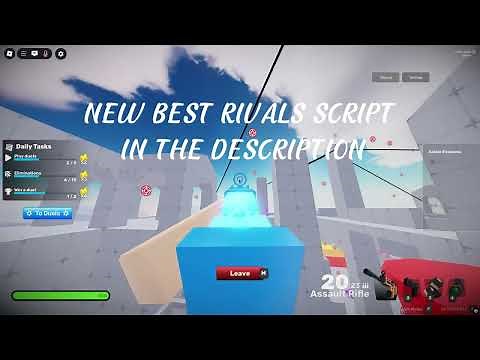 [BEST] RIVALS SCRIPT GUI | AIMBOT, SILENT AIM, ESP | UNDETECTED | EXTERNAL, NO KEY | PASTEBIN 2025