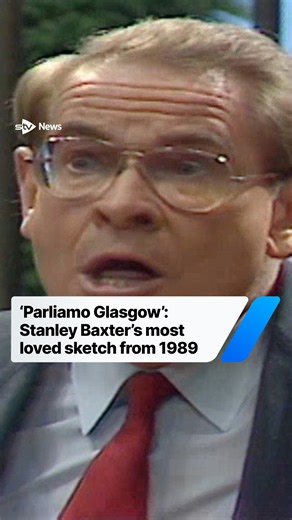 ‘Parliamo Glasgow’: Stanley Baxter’s most loved sketch from 1989 #glasgow #news #UK #Scotland | STV News