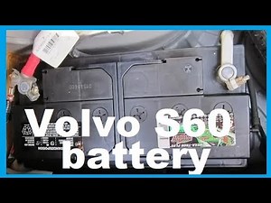 Volvo S60 XC70 battery disconnect and reconnect procedure