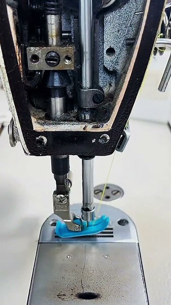 how to set sewing machine