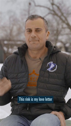 “When the City and communities come together, great things can happen.” Our thanks go out to Marco and all the communities who came together to build almost 50 natural ice rinks in 2026. | City of Toronto