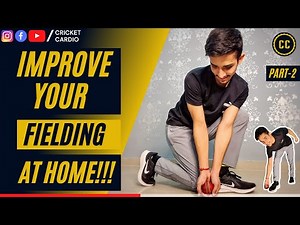 Improve your Fielding at Home || Best Fielding Drills || Long Barrier & underarm flick
