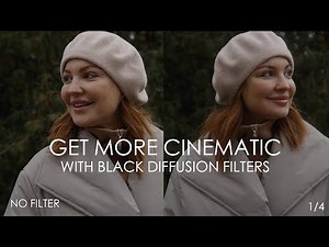 Cinematic look with K&F Concept Black Diffusion Mist filters 1/8 & 1/4 review and comparison