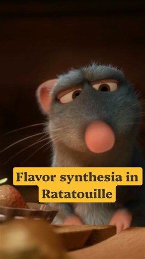 Flavor Synesthesia in Ratatouille 🎵 || Ratatouille(2007)