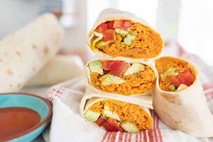 Sweet Potato Burritos