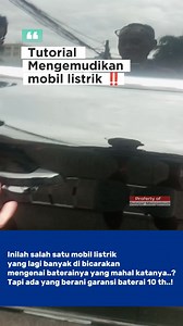Tutorial Mengemudikan mobil listrik,cara menghidupkan ‼️ #reels #tutorialmobil #mobillistrik #belajarmobil #mobilmatic #bydm6 #wulingairev | Belajar Mengemudi