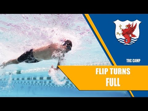 Fast Swimming Freestyle Flip Turns