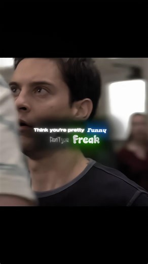 Peter Parker fights flash