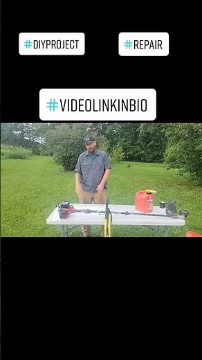 Diy gas tank replacement on toro string trimmer #fixit #doityourself