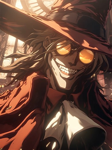 4K anime wallpaper 🩸👹 Alucard — “Restriction Level Zero. The Bird of Hermes is my name...” The King of No-Life unleashed. Experience the absolute descent into hell in flawless 4K clarity. Witness the true power of a vampire. Save 🩸👹 if you are a true monster hunter. ⚡ Unlock the original 4K → Link in bio ⭐ Full Archive & VIP access available in bio. #alucard #hellsing #hellsingultimate #vampire #nosferatu #transformation #animewallpaper #fyp #fidelityplus #4kwallpaper #animationtiktok #wallp