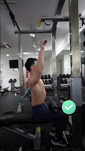 [Lat pulldown] How to do Lat pulldown