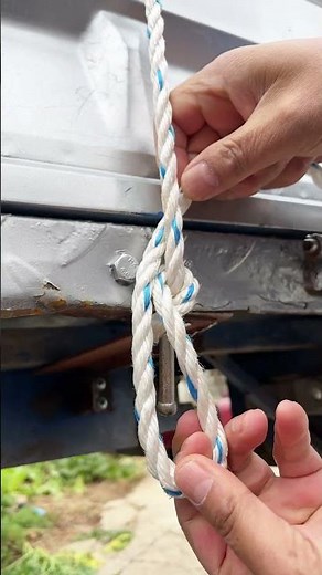 OMG… Simple, Strong, Reliable! The simplest way to lock rope end.