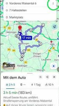Plan Google Maps tours with AI Gemini #youtubeshorts